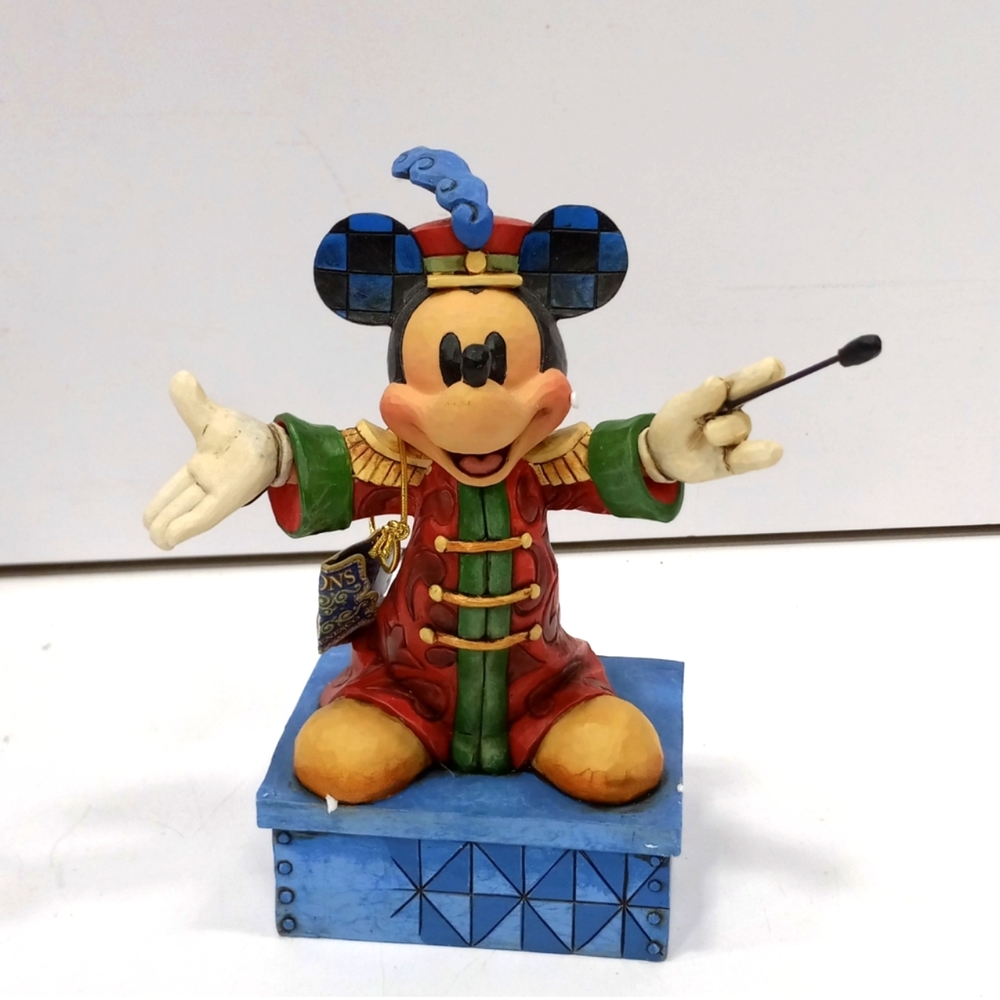 Disney Showcase Traditions "The Band Concert" Band Leader Jim Shore ultra rare